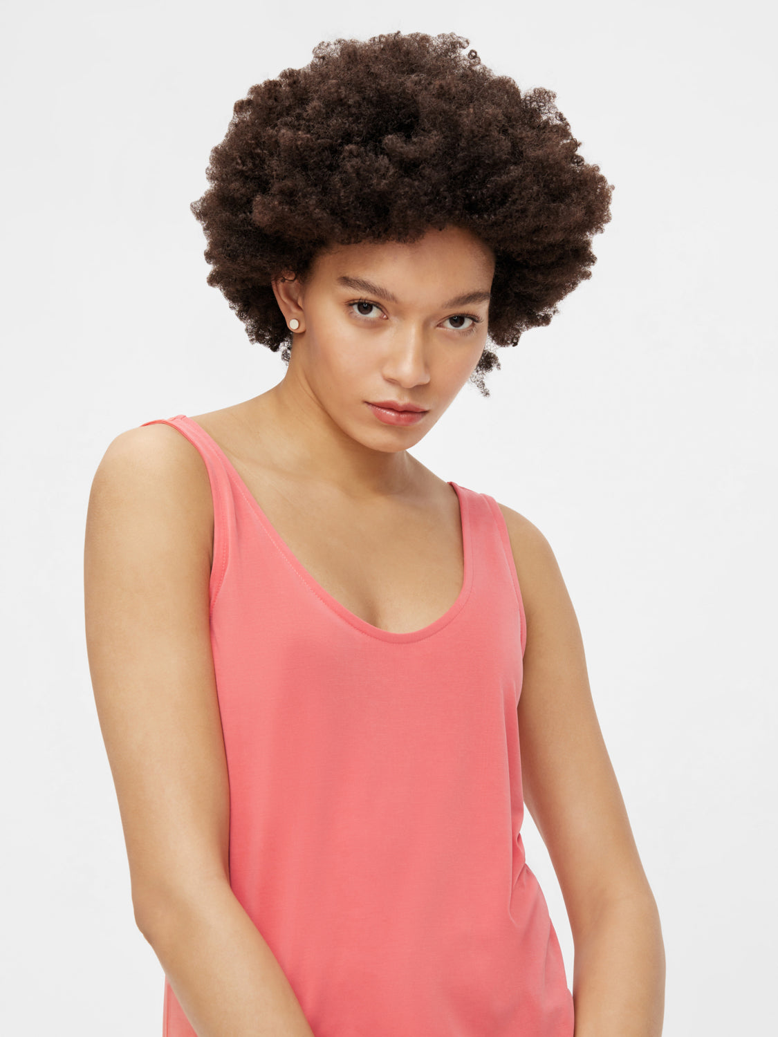 PCKAMALA Tank top - deep sea coral